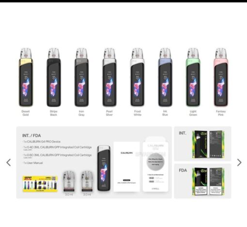 uwell caliburn g4 pro
