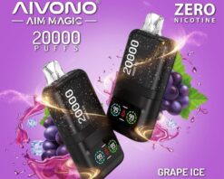 Aivono Aim Magic 20K disposable vape in Dubai & UAE - Grape Ice