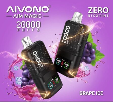 Aivono Aim Magic 20K disposable vape in Dubai & UAE - Grape Ice