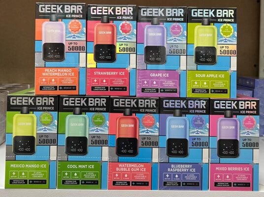 Geek Bar 50K Ice Prince Disposable Vape in UAE, Dubai