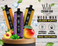 Crown Bar 40K disposable vape in Dubai, UAE