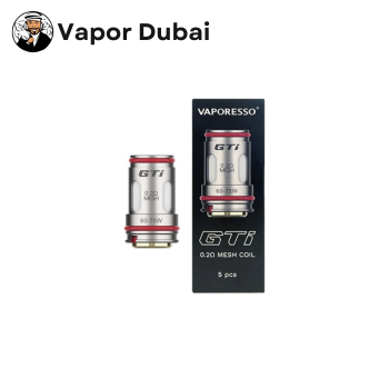 Vaporesso GTi Mesh Coil in Dubai – Original Device with Fast UAE Delivery Vaporesso GTi Mesh Coil in Dubai – Original Device with Fast UAE Delivery