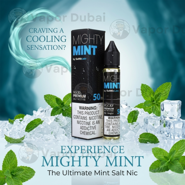 Buy Mint Vape Juice in UAE Dubai - VGOD Mighty Mint Buy Mint Vape Juice in UAE Dubai - VGOD Mighty Mint